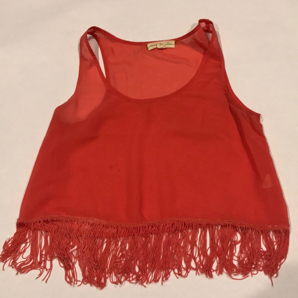 Fringe top